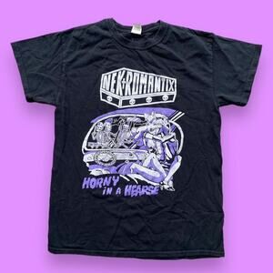 Nekromatix band tee with purple